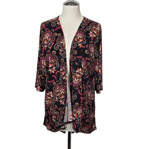Lularoe Open Printed Kimono S